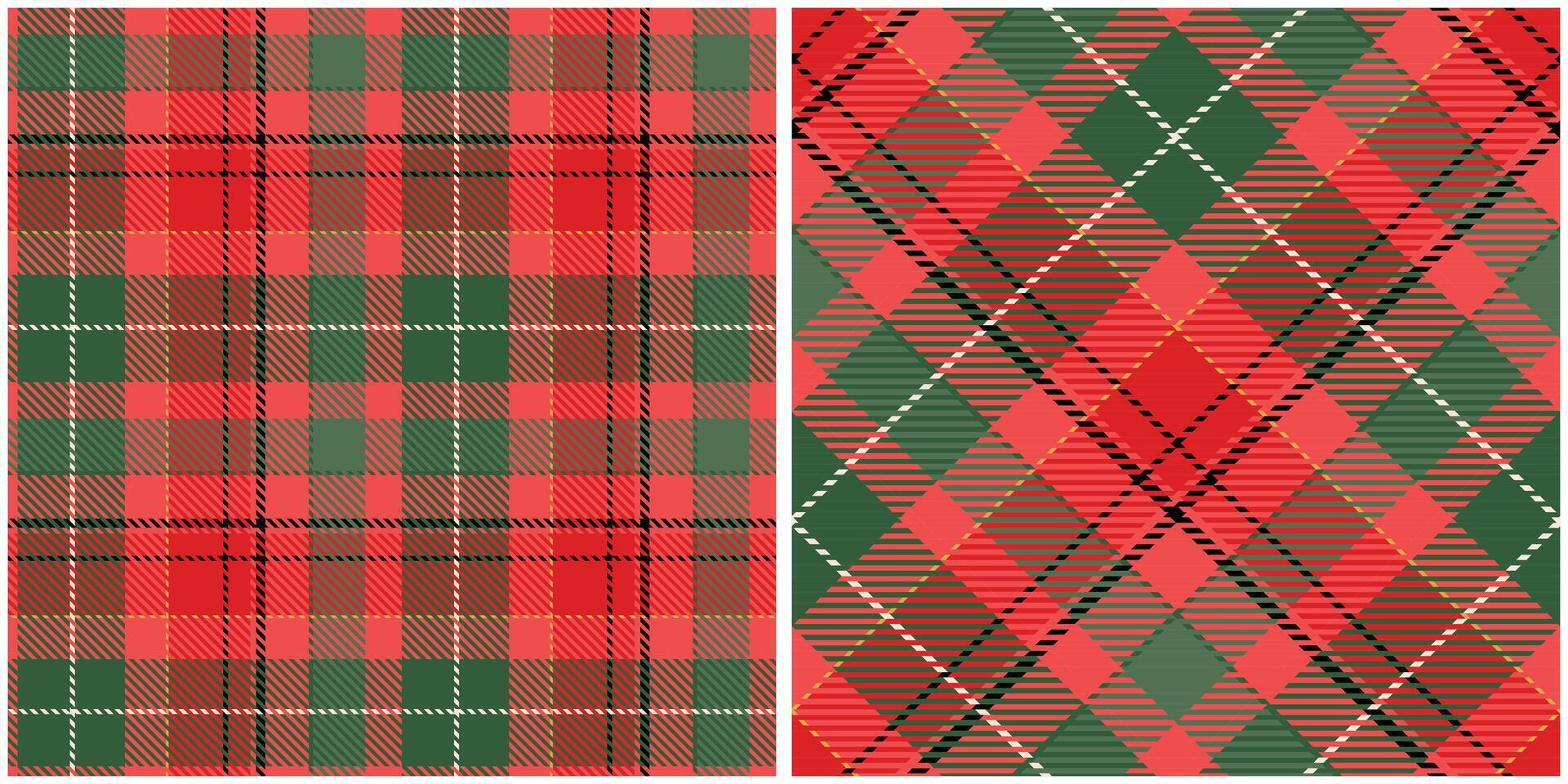 Tartan Plaid Seamless Pattern. Checker Pattern. Template for Design Ornament. Seamless Fabric Texture. vector