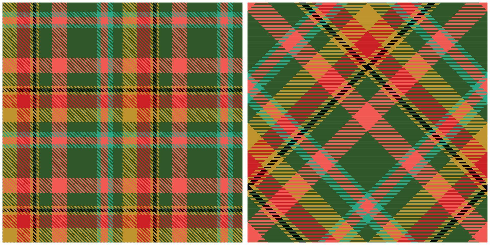 Tartan Pattern Seamless. Tartan Plaid Seamless Pattern. Template for Design Ornament. Seamless Fabric Texture. vector