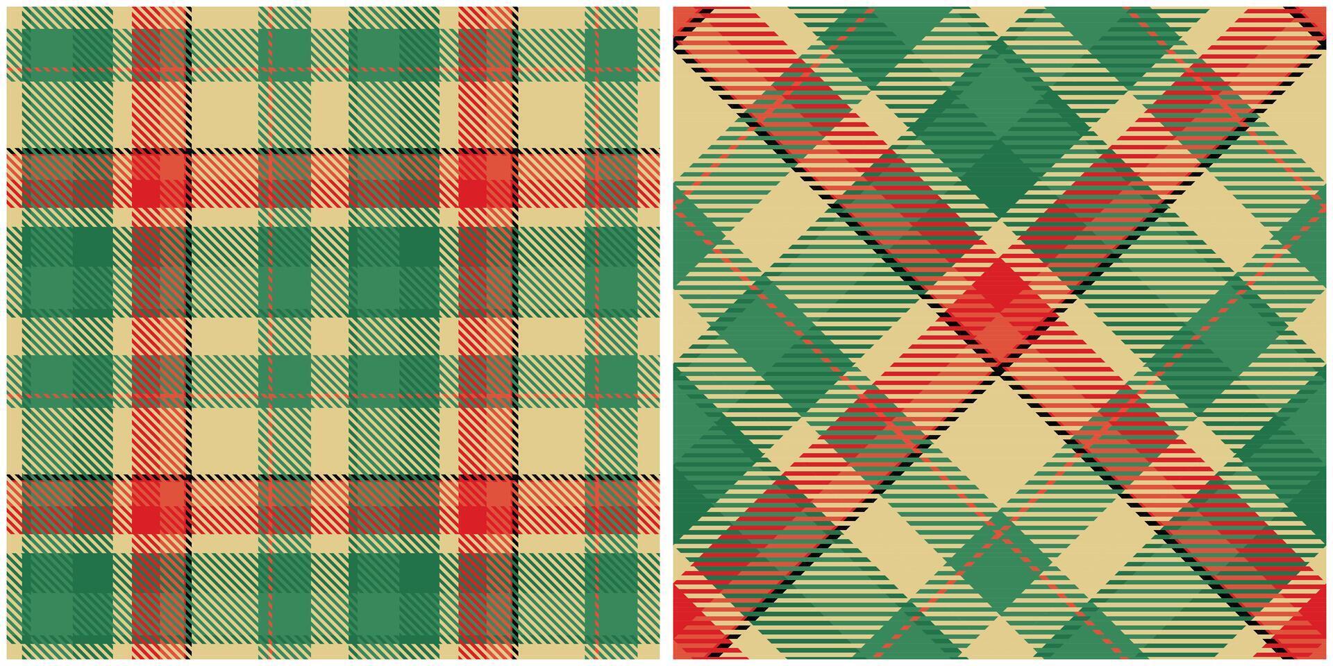 Tartan Plaid Seamless Pattern. Classic Scottish Tartan Design. Template for Design Ornament. Seamless Fabric Texture. vector