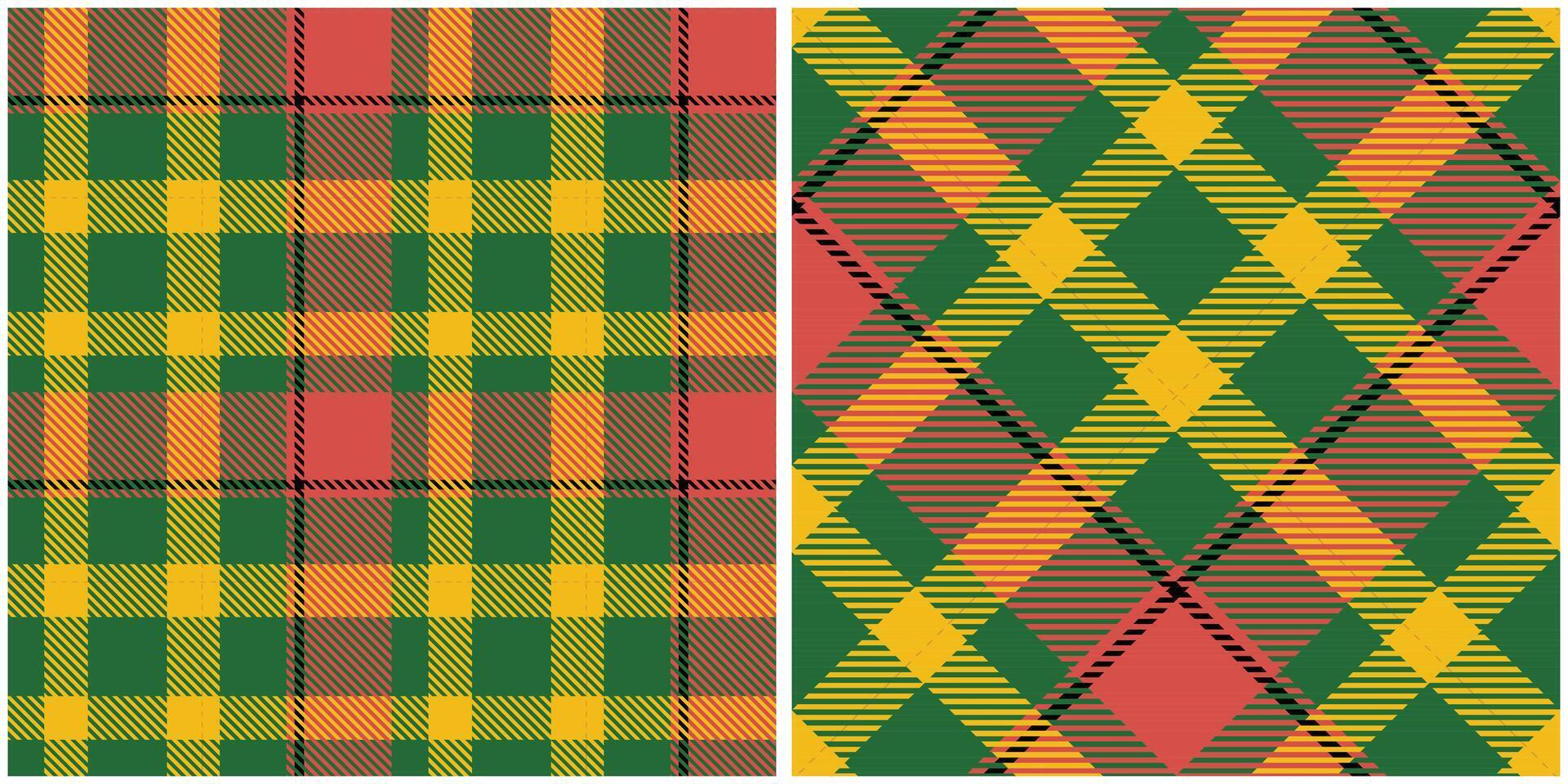 Tartan Plaid Seamless Pattern. Scottish Tartan Seamless Pattern. Template for Design Ornament. Seamless Fabric Texture. Illustration vector