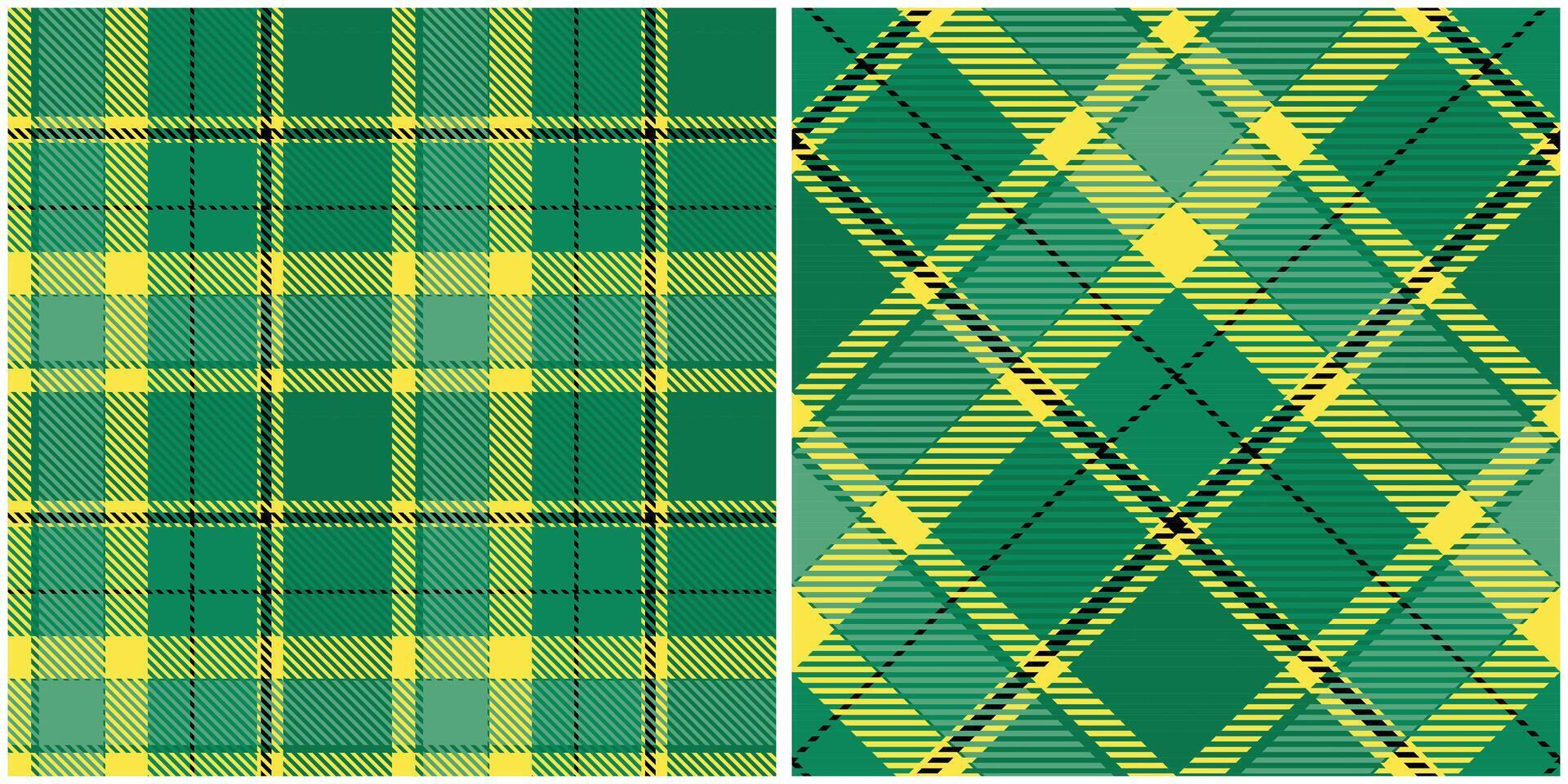 Classic Scottish Tartan Design. Tartan Seamless Pattern. Seamless Tartan Illustration Set for Scarf, Blanket, Other Modern Spring Summer Autumn Winter Holiday Fabric Print. vector