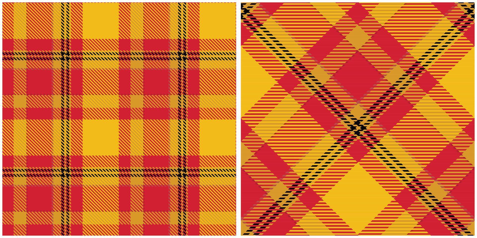 Tartan Plaid Seamless Pattern. Plaid Pattern Seamless. Seamless Tartan Illustration Set for Scarf, Blanket, Other Modern Spring Summer Autumn Winter Holiday Fabric Print. vector