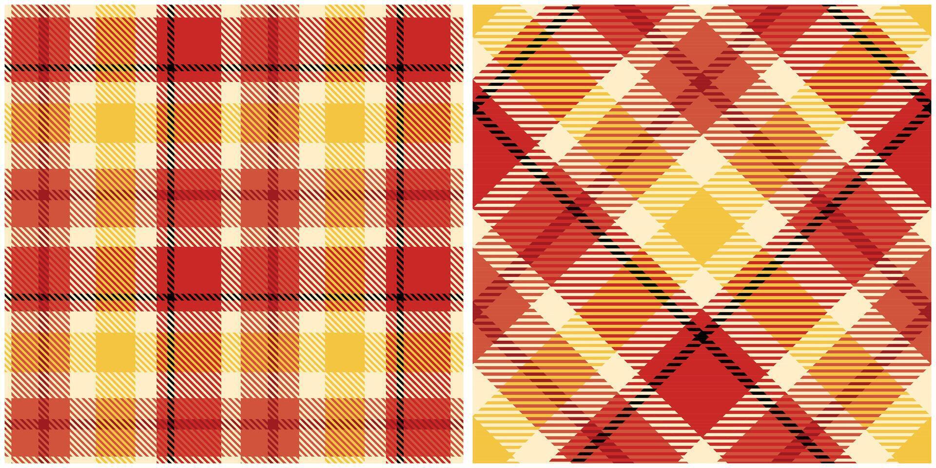 Tartan Plaid Seamless Pattern. Scottish Plaid, Template for Design Ornament. Seamless Fabric Texture. Illustration vector