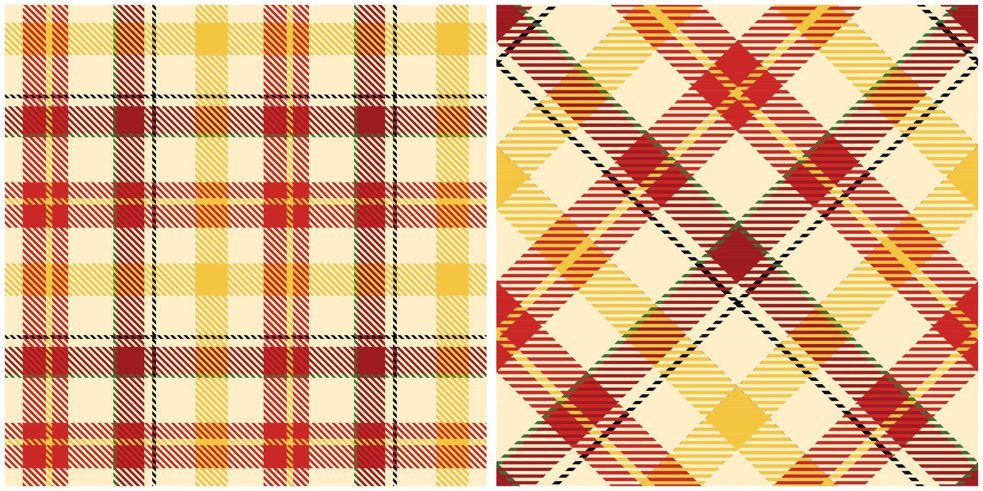 Tartan Plaid Seamless Pattern. Gingham Patterns. Template for Design Ornament. Seamless Fabric Texture. Illustration vector