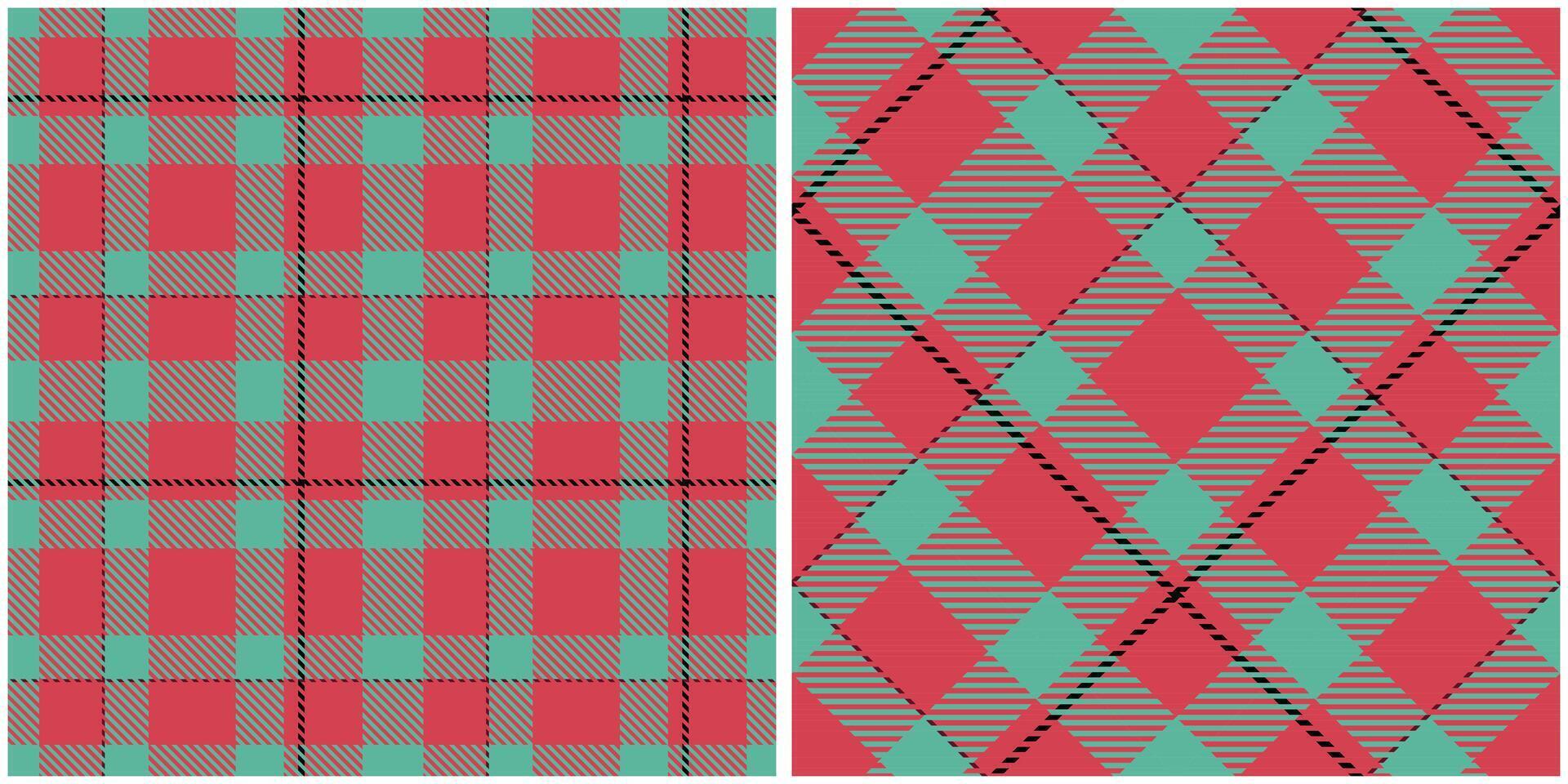 Tartan Plaid Pattern Seamless. Plaid Pattern Seamless. Seamless Tartan Illustration Set for Scarf, Blanket, Other Modern Spring Summer Autumn Winter Holiday Fabric Print. vector