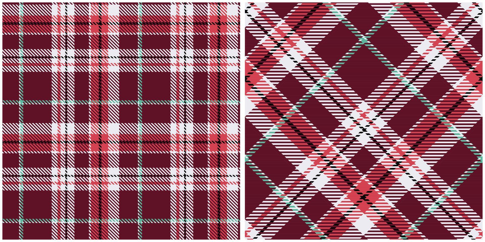 Tartan Plaid Pattern Seamless. Checkerboard Pattern. Template for Design Ornament. Seamless Fabric Texture. Illustration vector