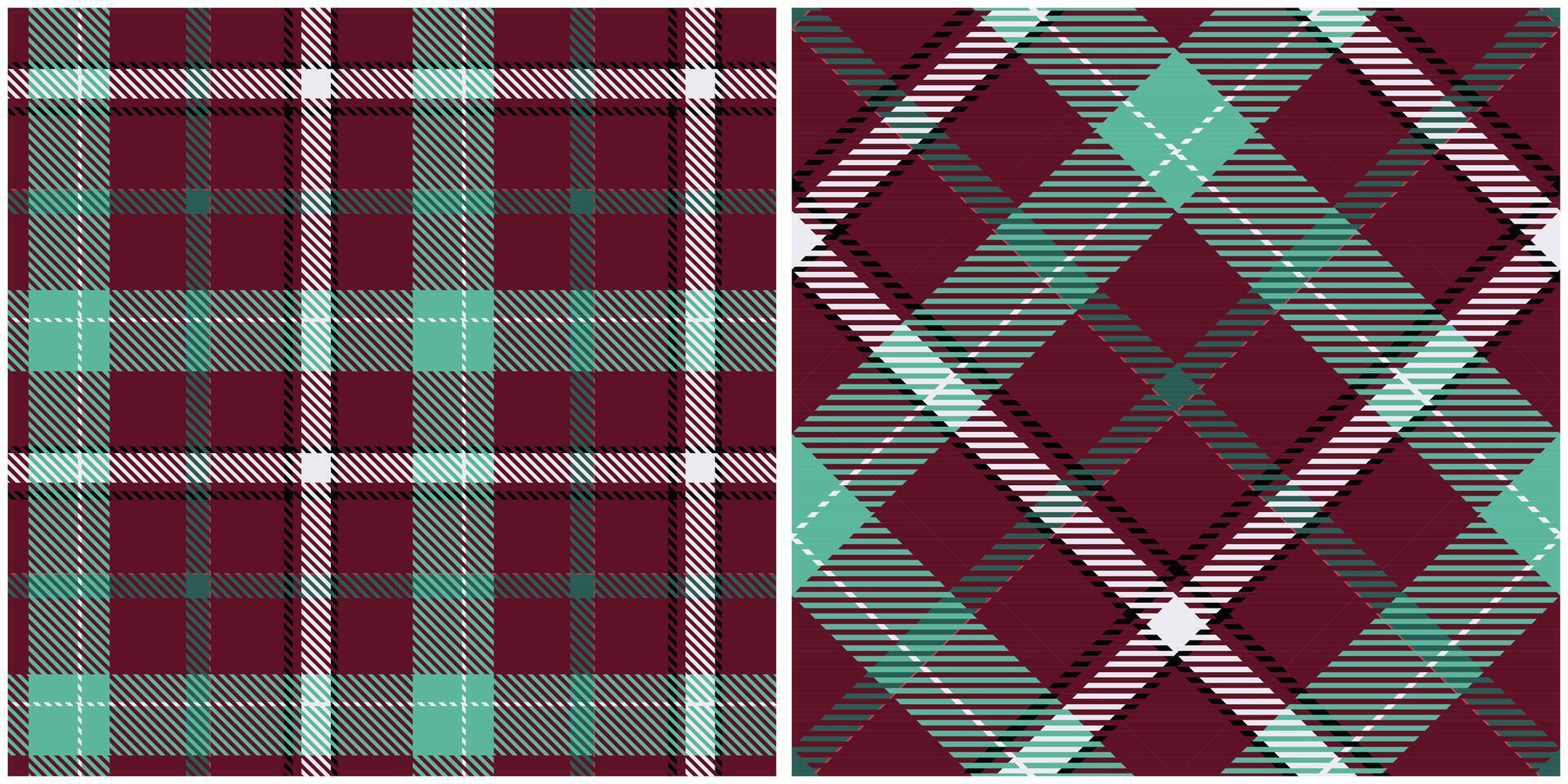 Tartan Plaid Pattern Seamless. Classic Plaid Tartan. Seamless Tartan Illustration Set for Scarf, Blanket, Other Modern Spring Summer Autumn Winter Holiday Fabric Print. vector