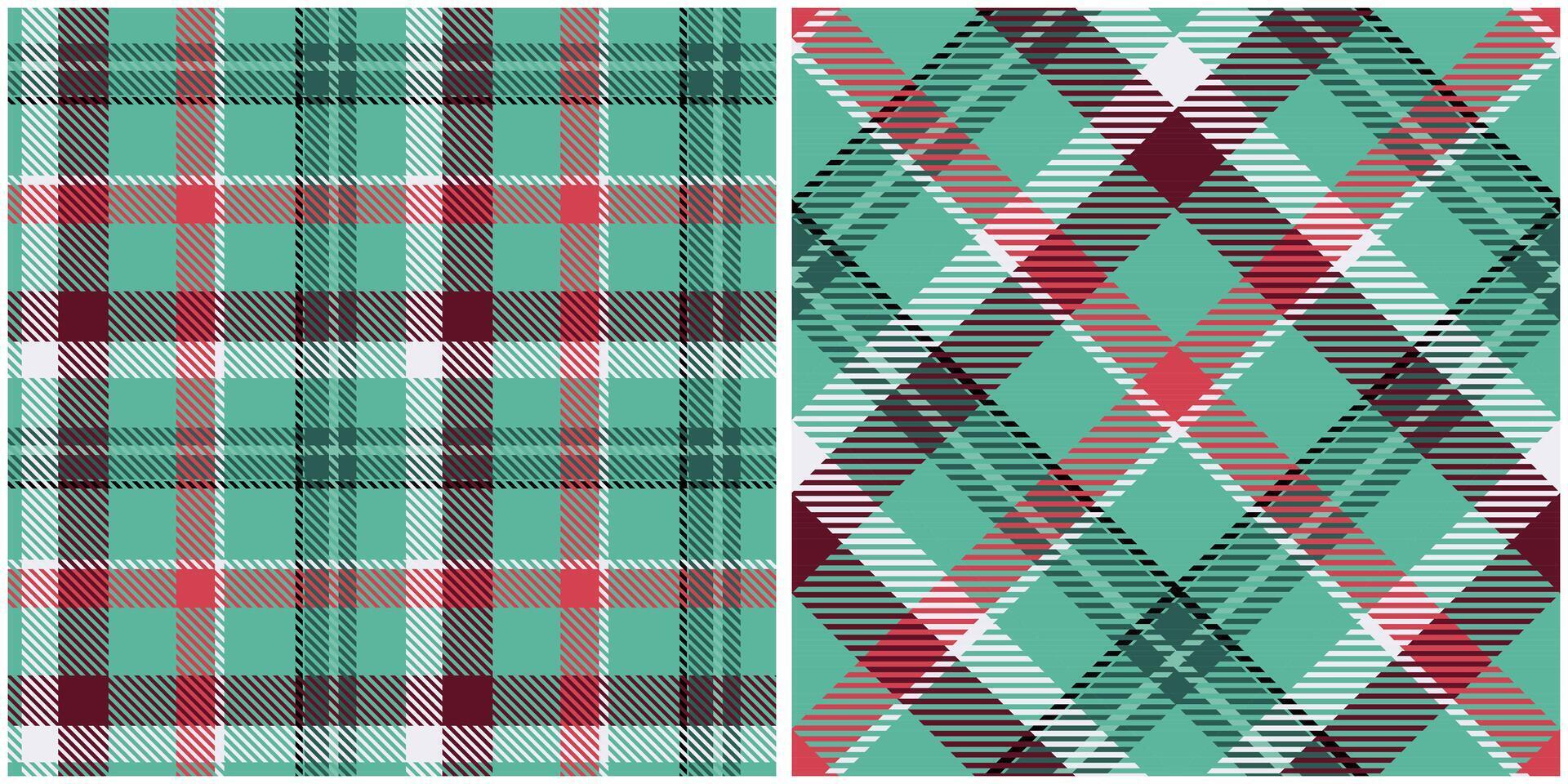 Tartan Plaid Pattern Seamless. Checker Pattern. Seamless Tartan Illustration Set for Scarf, Blanket, Other Modern Spring Summer Autumn Winter Holiday Fabric Print. vector
