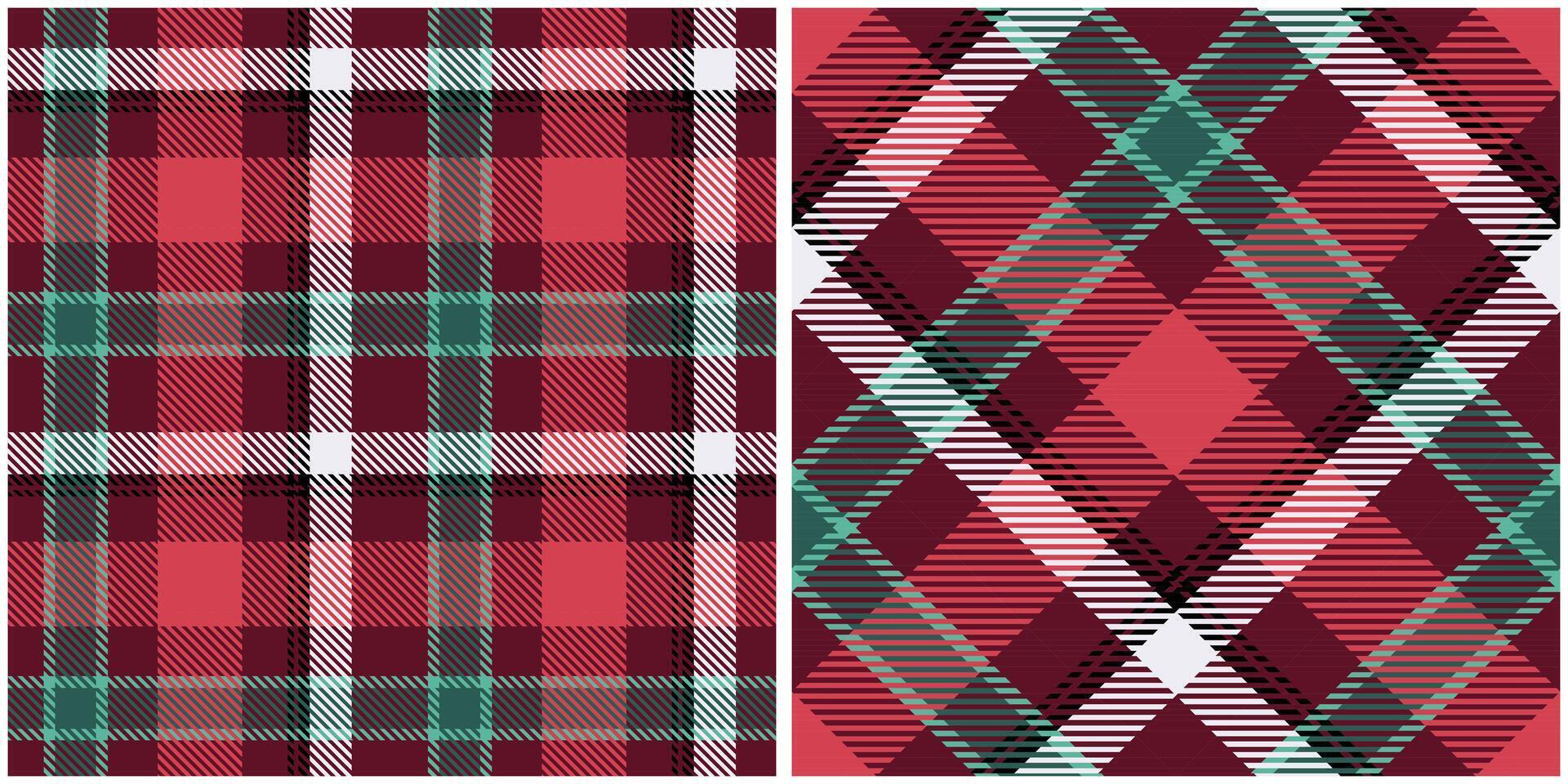 Tartan Plaid Pattern Seamless. Tartan Seamless Pattern. Template for Design Ornament. Seamless Fabric Texture. Illustration vector