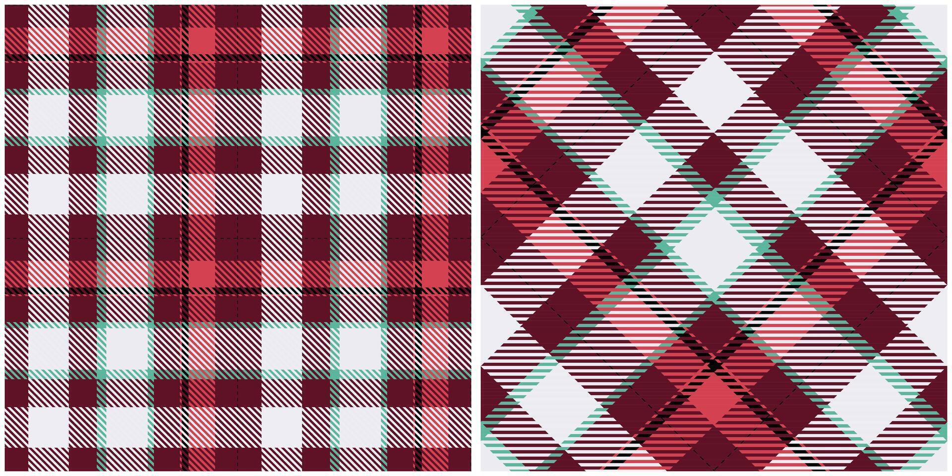 Tartan Plaid Pattern Seamless. Classic Plaid Tartan. Template for Design Ornament. Seamless Fabric Texture. Illustration vector
