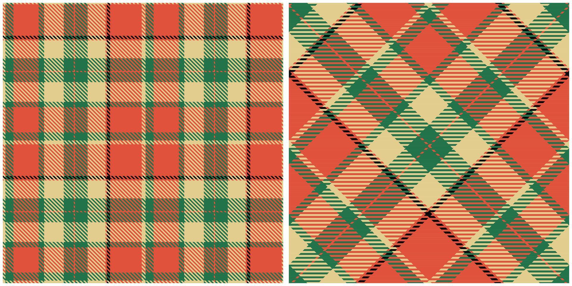 Tartan Plaid Pattern Seamless. Classic Scottish Tartan Design. Traditional Scottish Woven Fabric. Lumberjack Shirt Flannel Textile. Pattern Tile Swatch Included. vector