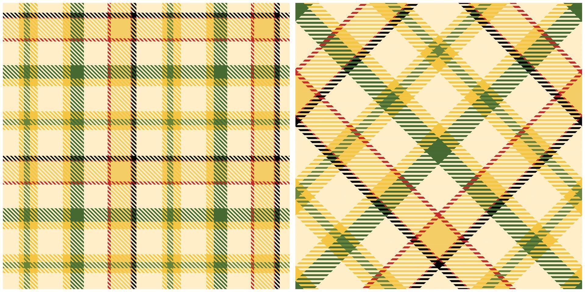 Scottish Tartan Plaid Seamless Pattern, Classic Scottish Tartan Design. Traditional Scottish Woven Fabric. Lumberjack Shirt Flannel Textile. Pattern Tile Swatch Included. vector