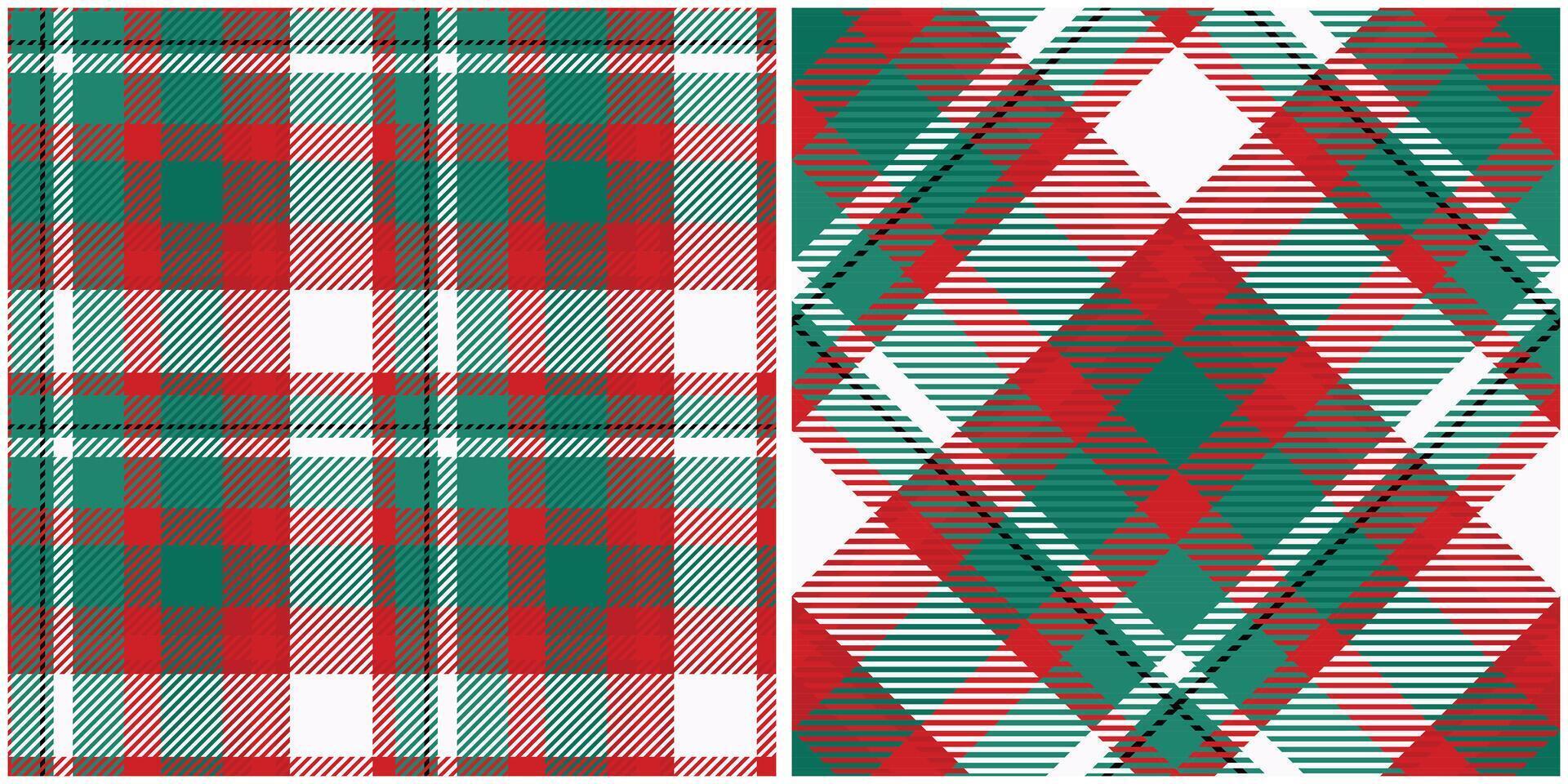 Scottish Tartan Plaid Seamless Pattern, Classic Plaid Tartan. Seamless Tartan Illustration Set for Scarf, Blanket, Other Modern Spring Summer Autumn Winter Holiday Fabric Print. vector
