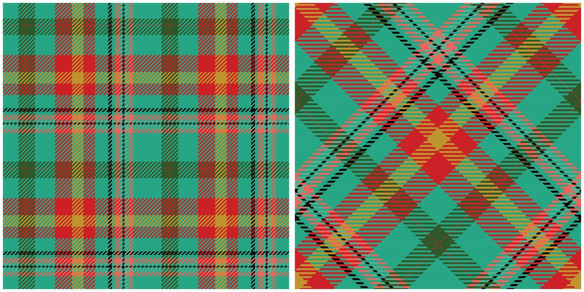 Tartan Seamless Pattern. Sweet Pastel Plaid Pattern Template for Design Ornament. Seamless Fabric Texture. vector