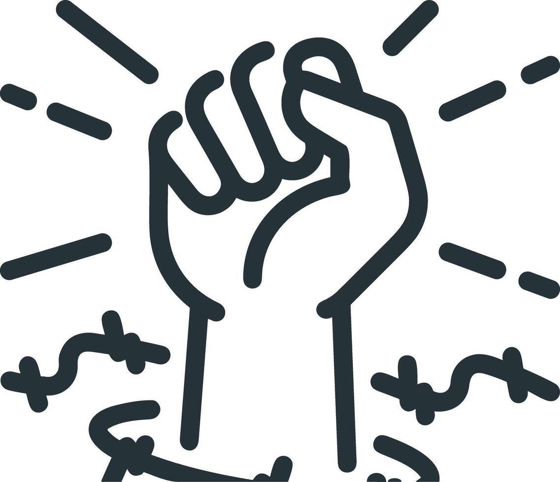 Hand icon symbol image illustration vector