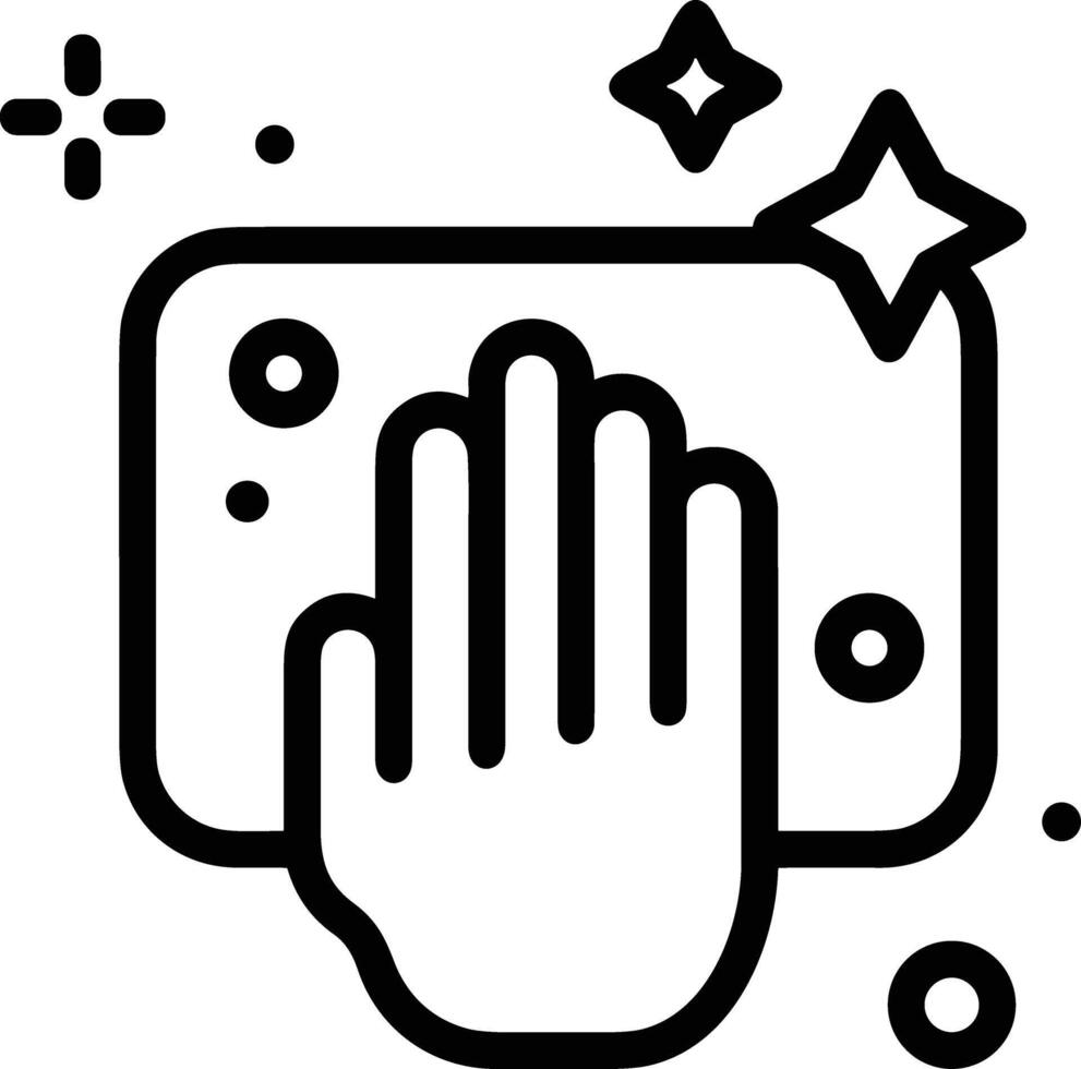 Hand icon symbol image illustration vector