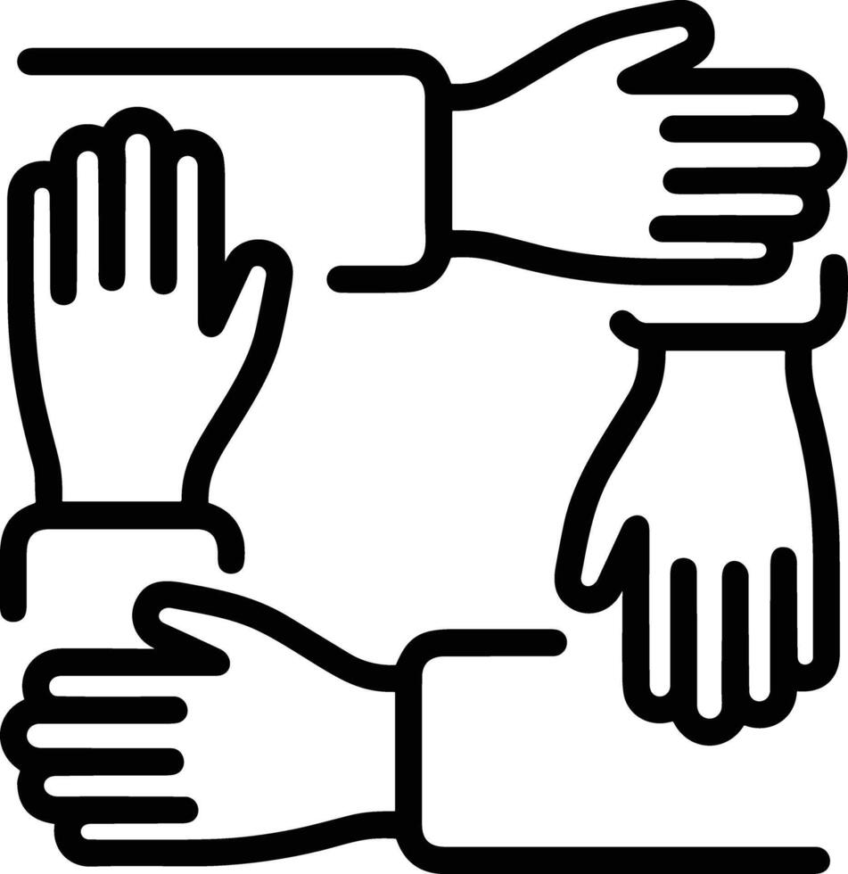Hand icon symbol image illustration vector