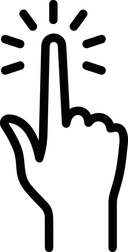 Hand icon symbol image illustration vector