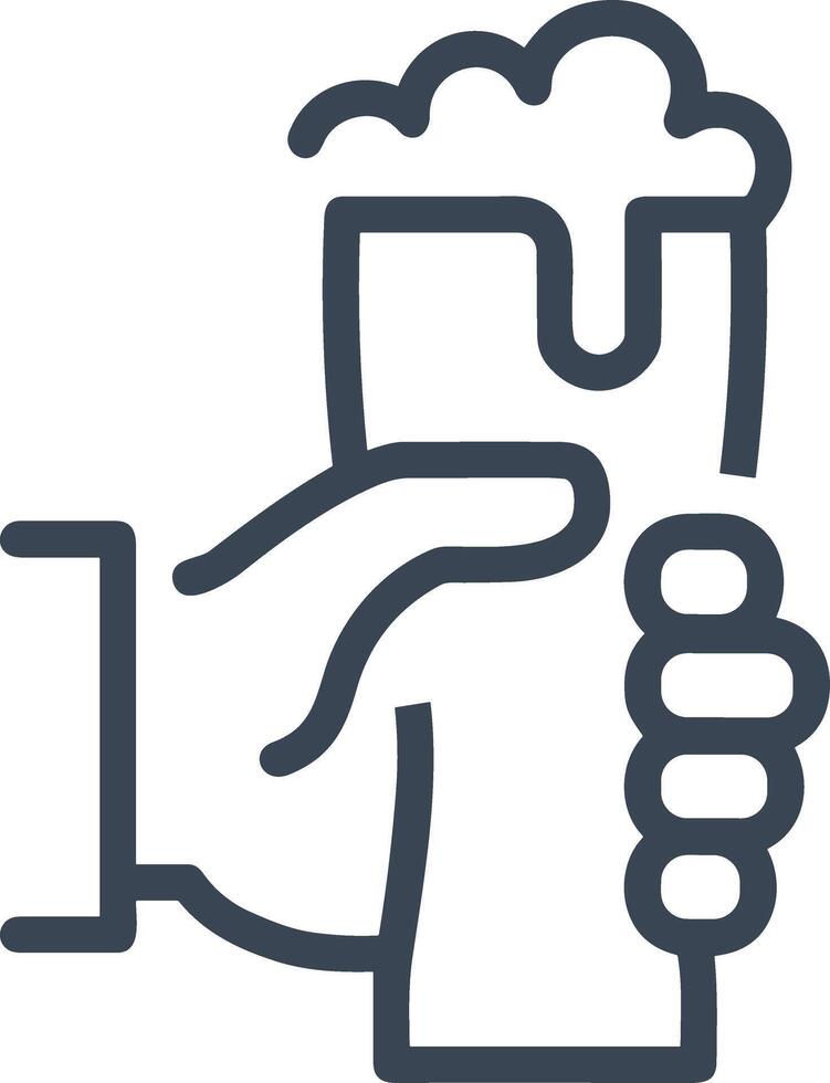 Hand icon symbol image illustration vector