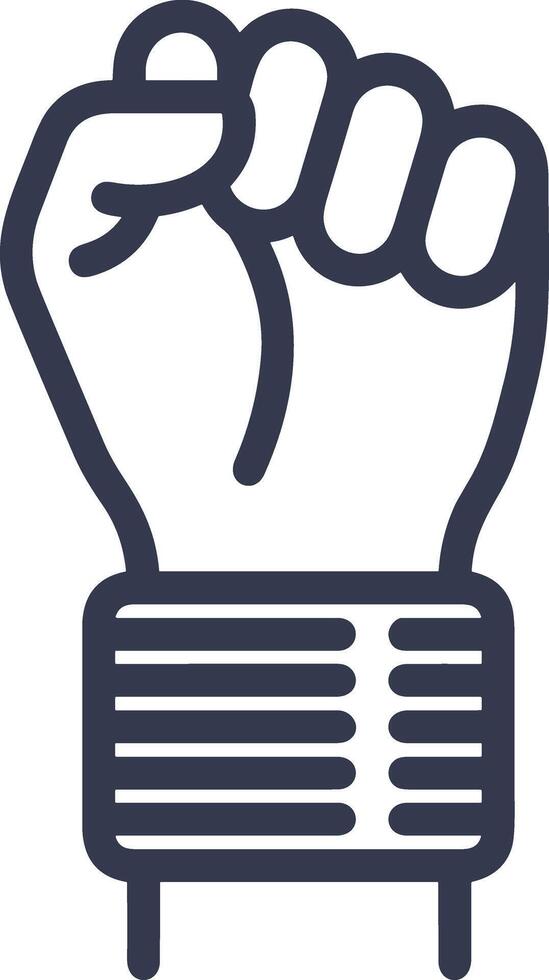 Hand icon symbol image illustration vector