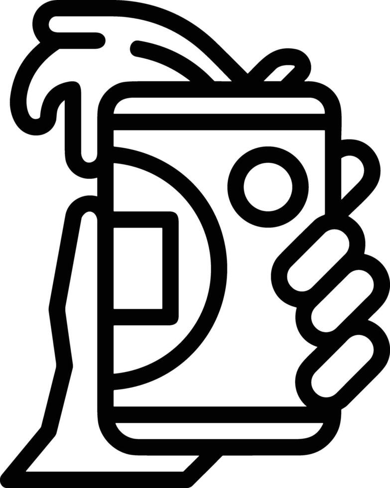 Hand icon symbol image illustration vector