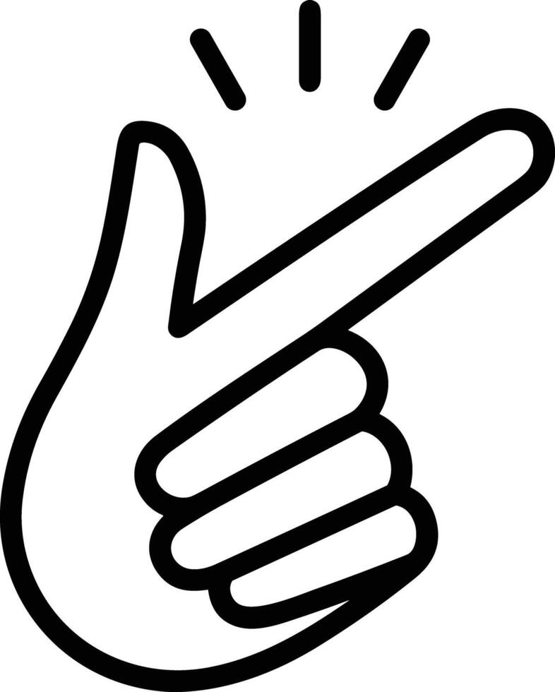 Hand icon symbol image illustration vector