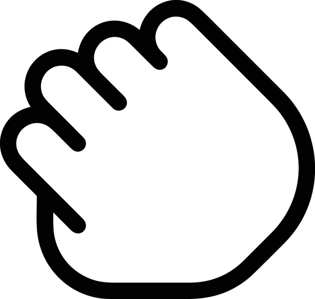 Hand icon symbol image illustration vector