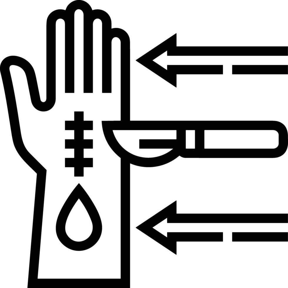 Hand icon symbol image illustration vector