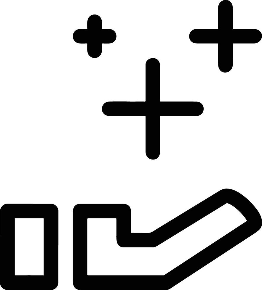 Hand icon symbol image illustration vector