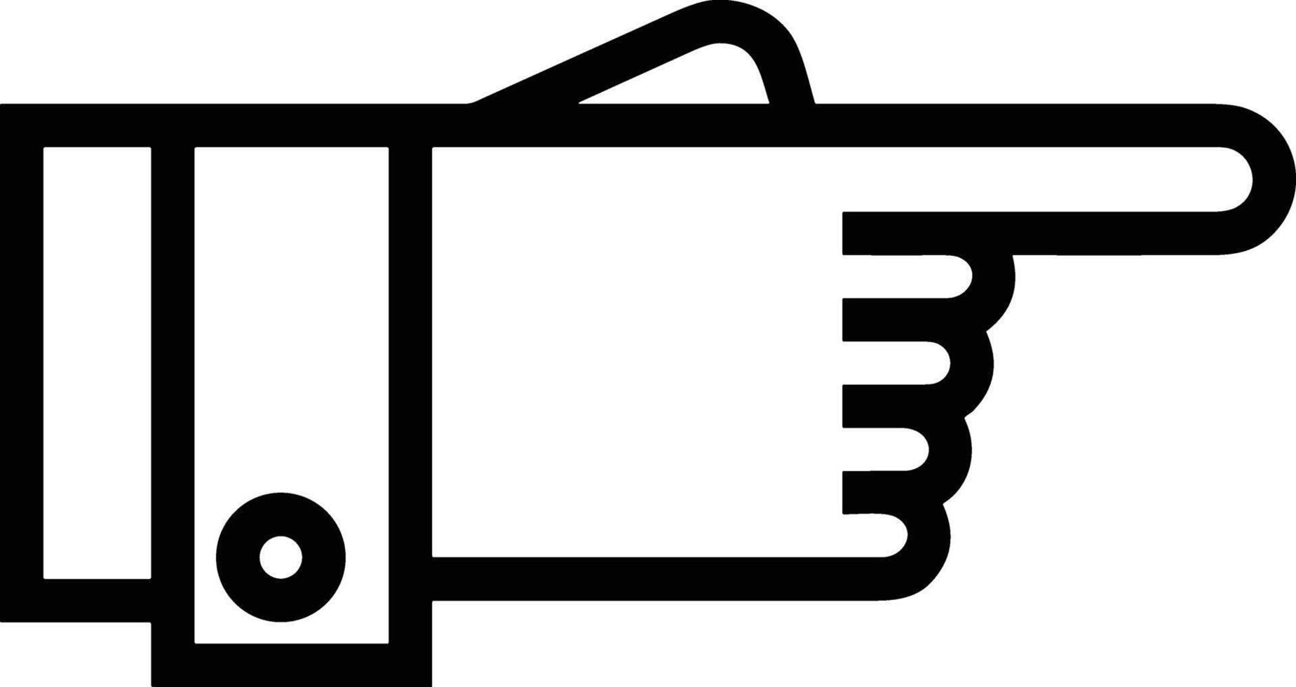 Hand icon symbol image illustration vector