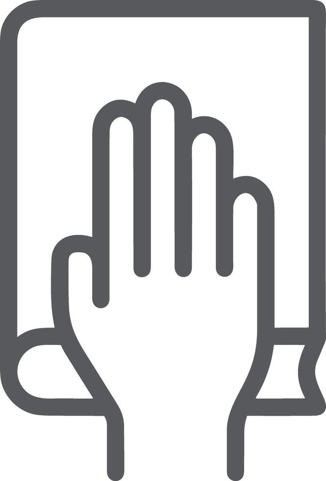 Hand icon symbol image illustration vector