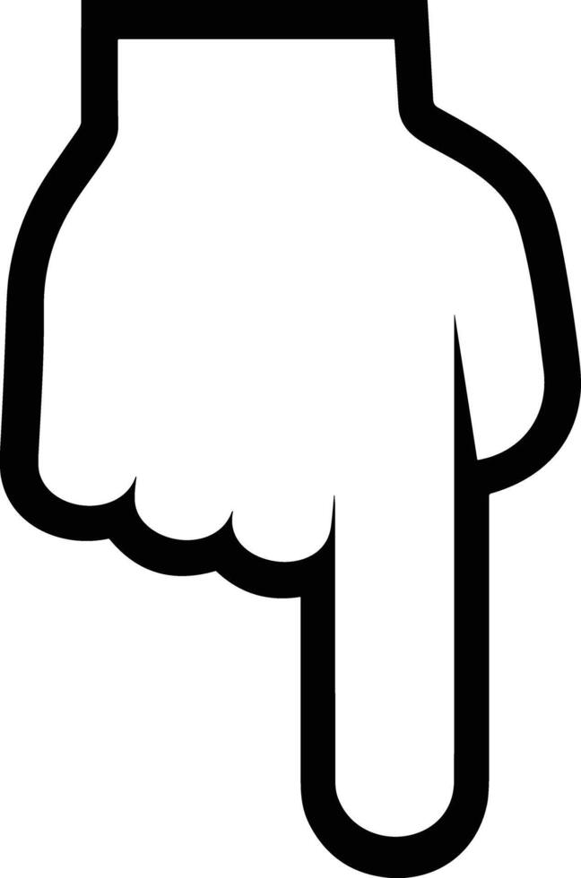 Hand icon symbol image illustration vector