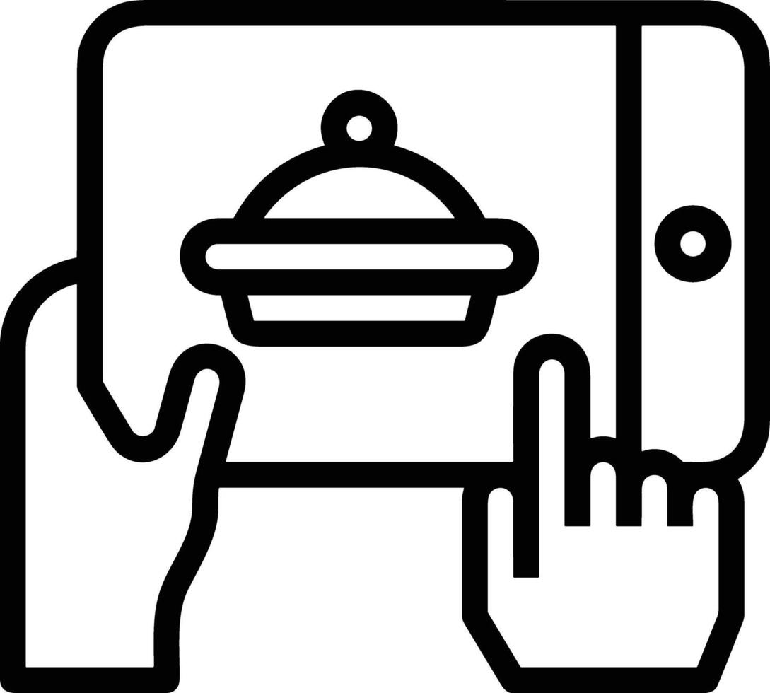 Hand icon symbol image illustration vector