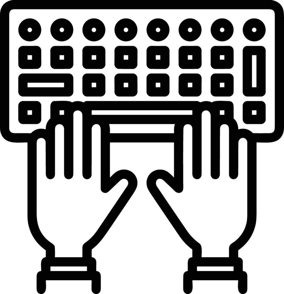 Hand icon symbol image illustration vector