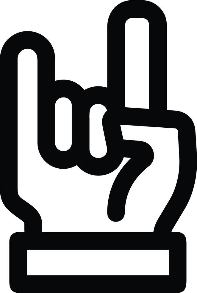 Hand icon symbol image illustration vector