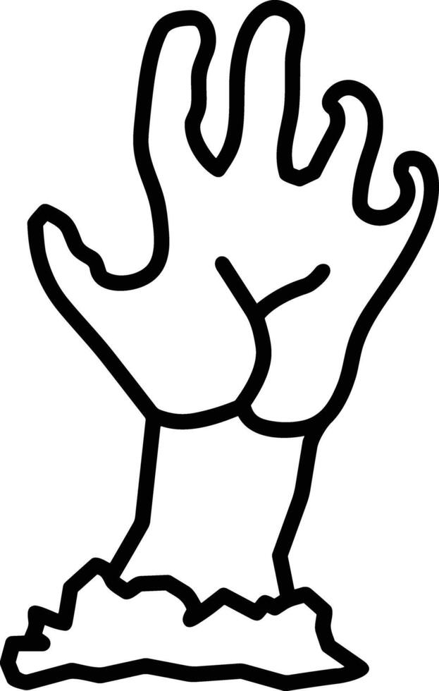 Hand icon symbol image illustration vector