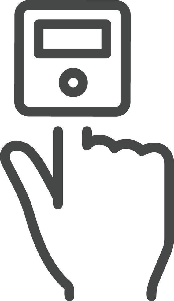 Hand icon symbol image illustration vector