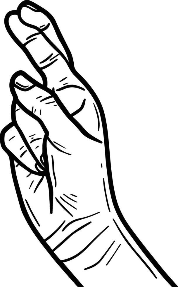 Hand icon symbol image illustration vector