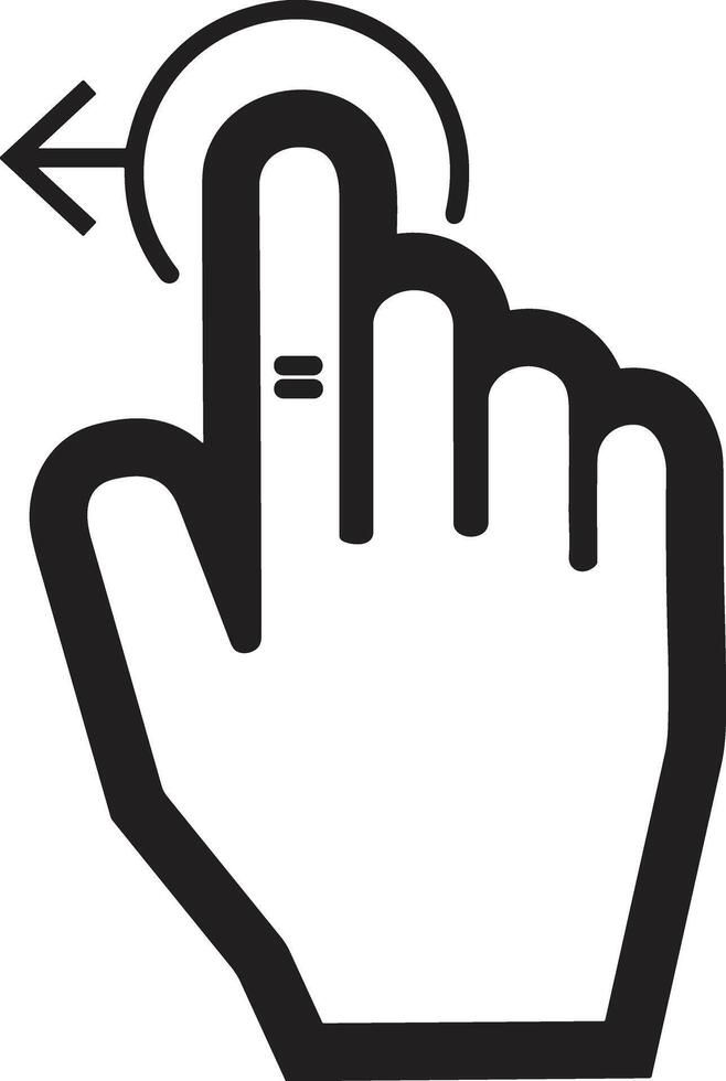 Hand icon symbol image illustration vector