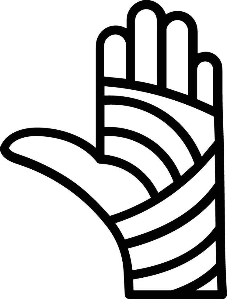 Hand icon symbol image illustration vector
