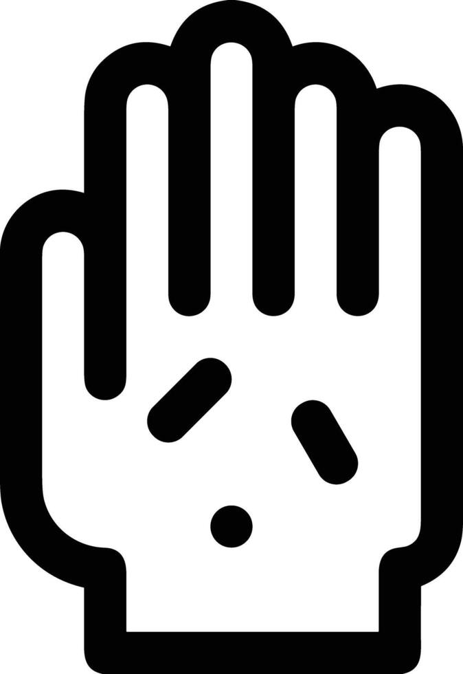 Hand icon symbol image illustration vector