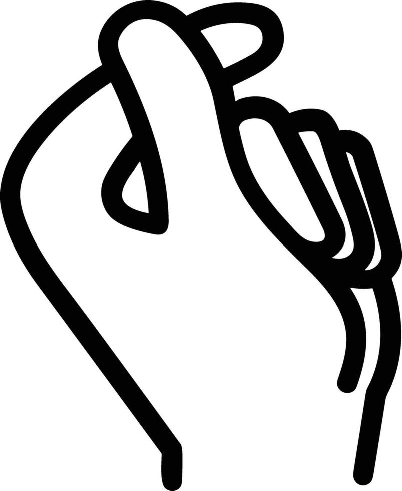 Hand icon symbol image illustration vector