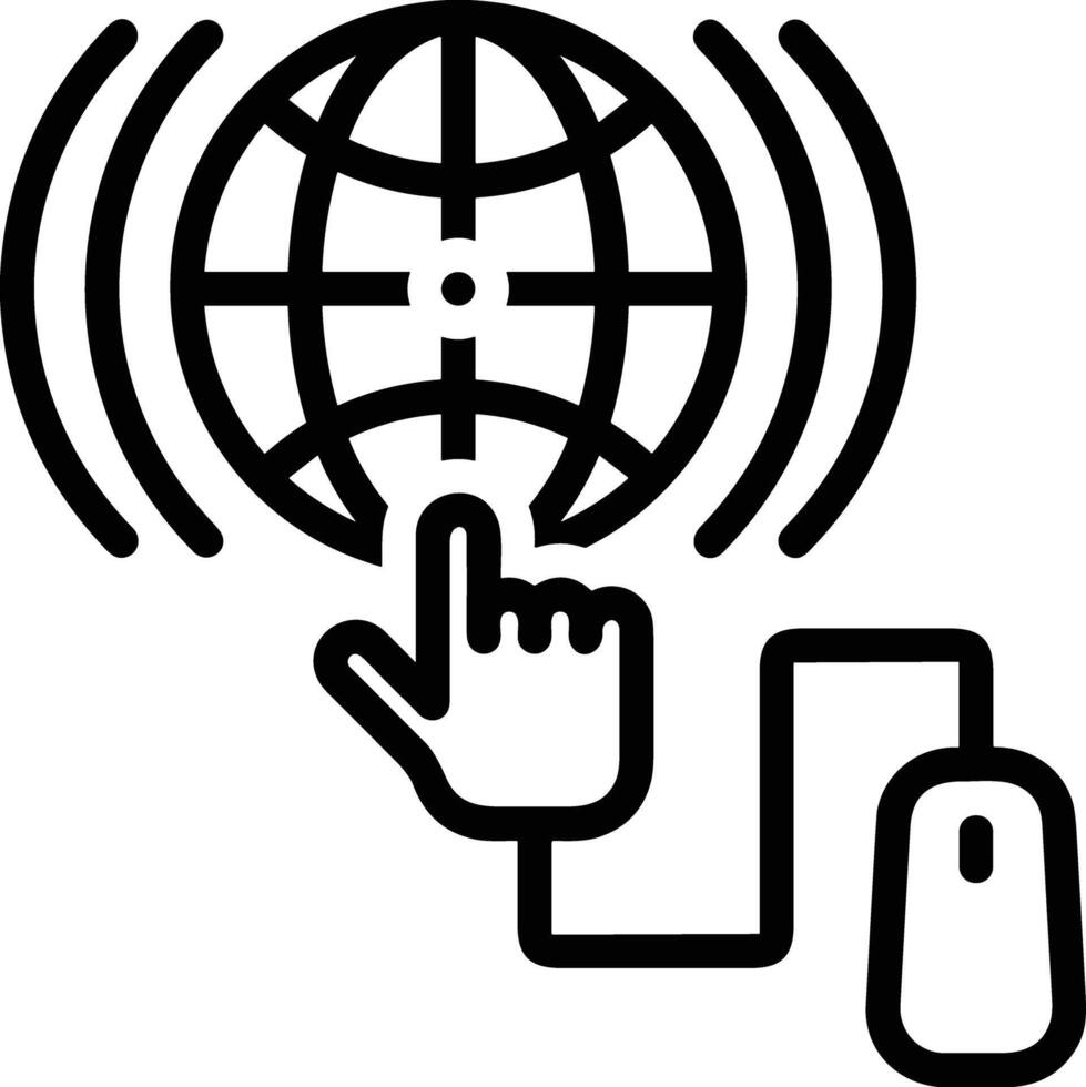 Hand icon symbol image illustration vector