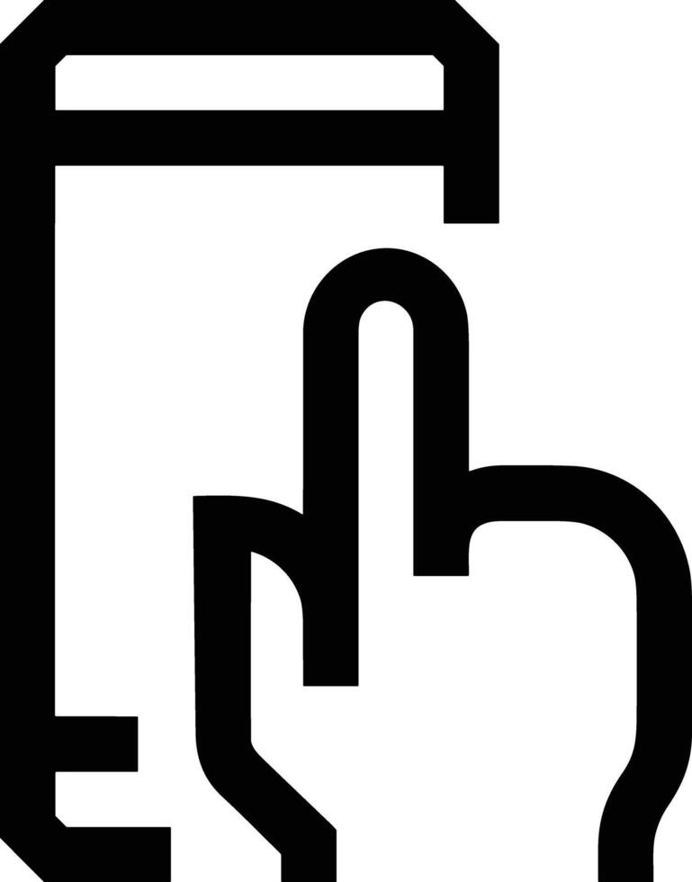 Hand icon symbol image illustration vector