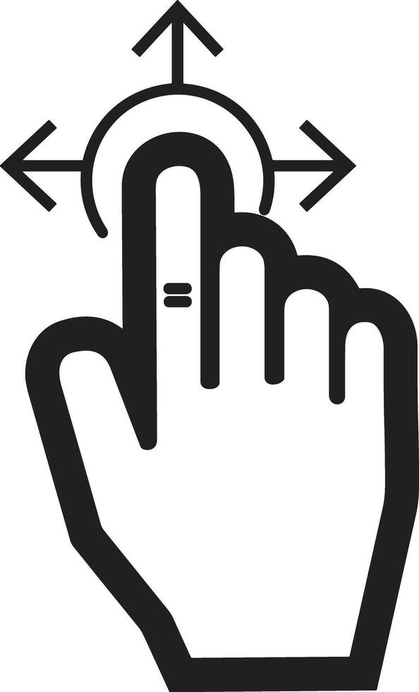 Hand icon symbol image illustration vector