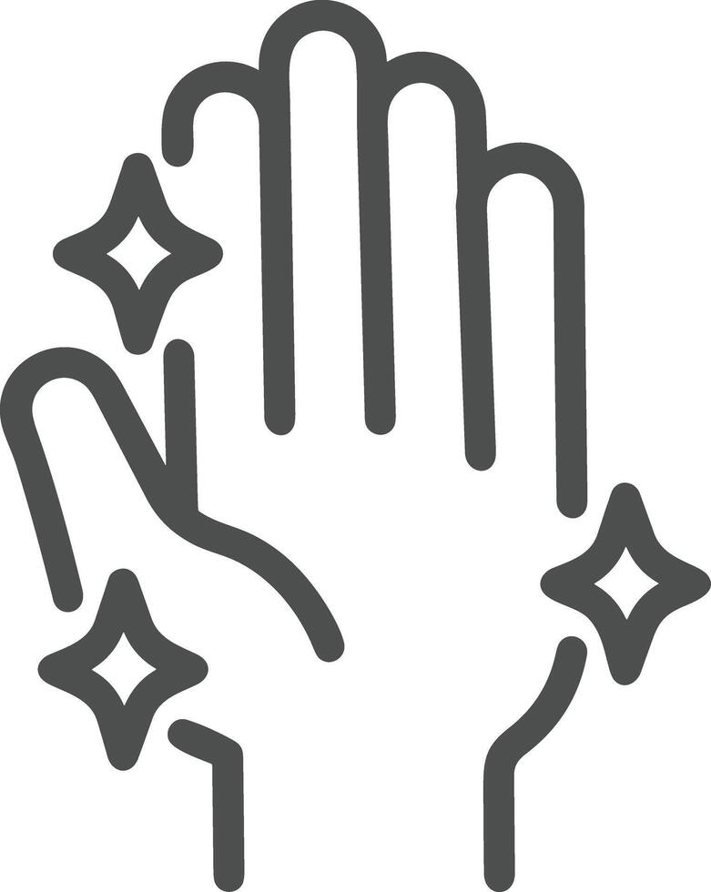 Hand icon symbol image illustration vector