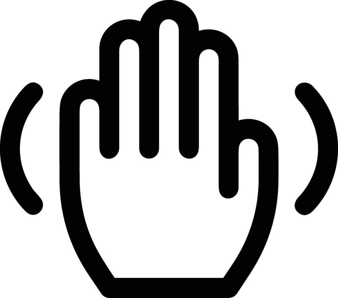 Hand icon symbol image illustration vector