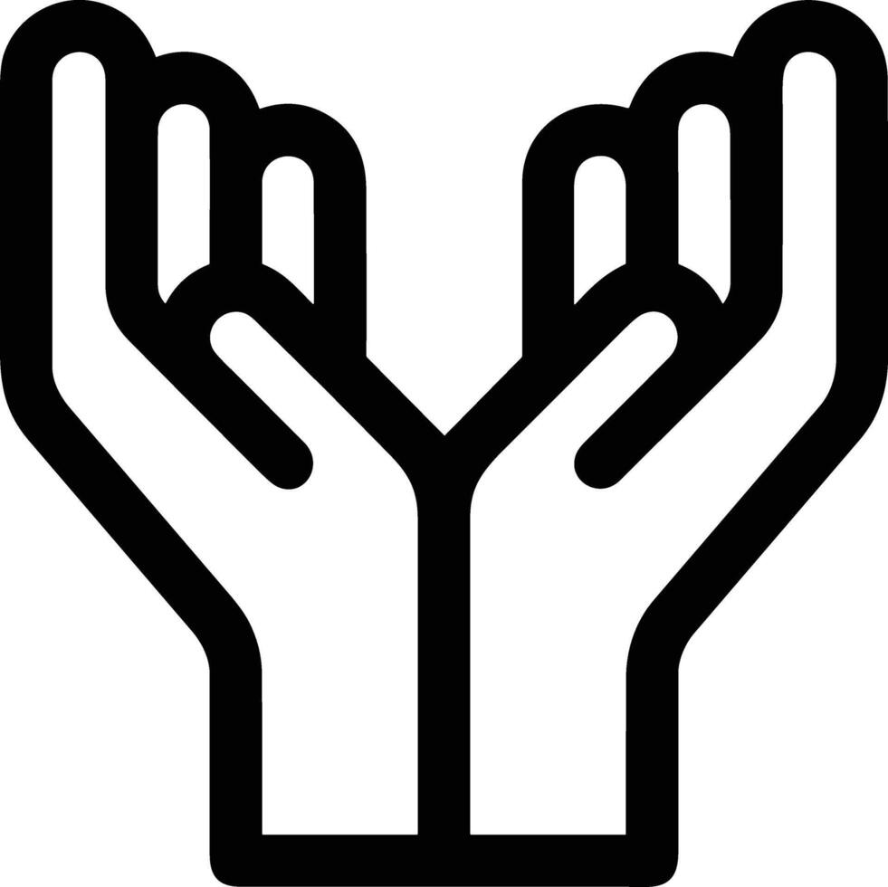 Hand icon symbol image illustration vector