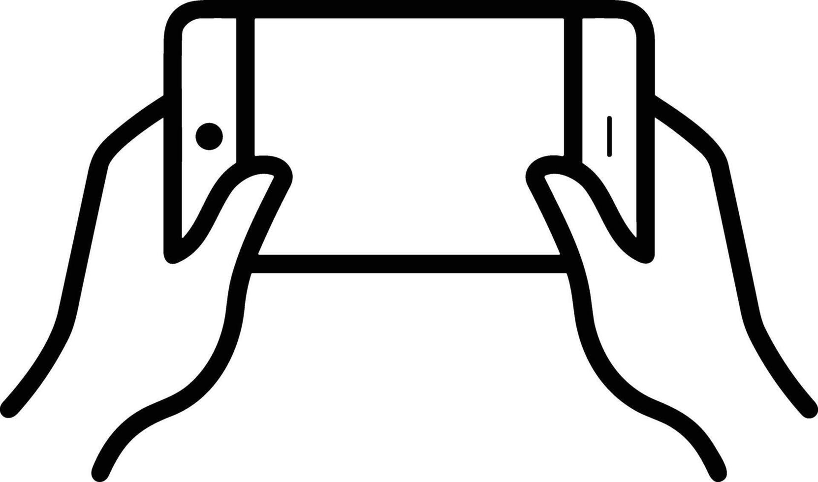 Hand icon symbol image illustration vector