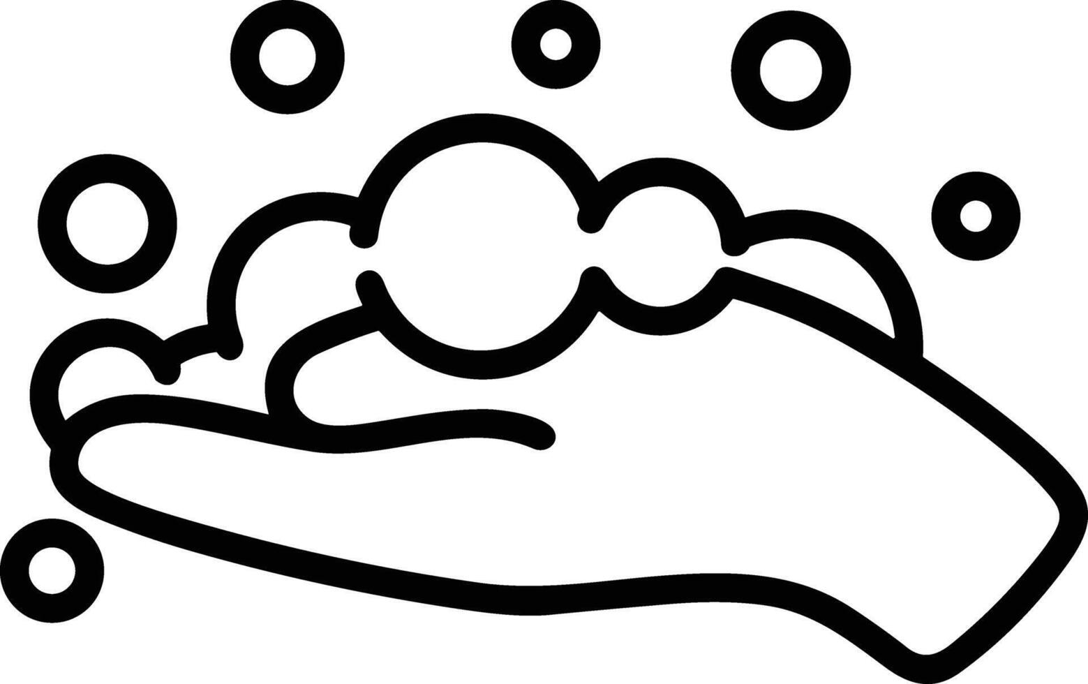 Hand icon symbol image illustration vector